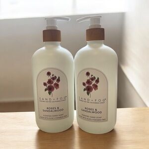 Sand + Fog Roses & Sandalwood Hand Soap 15.7 oz (2-Pack) • Aloe • Clean Formula